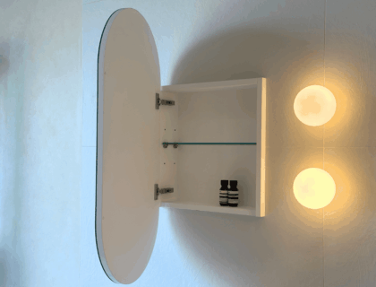 Olympia Mirrored Cabinet designer mirrored cabinet